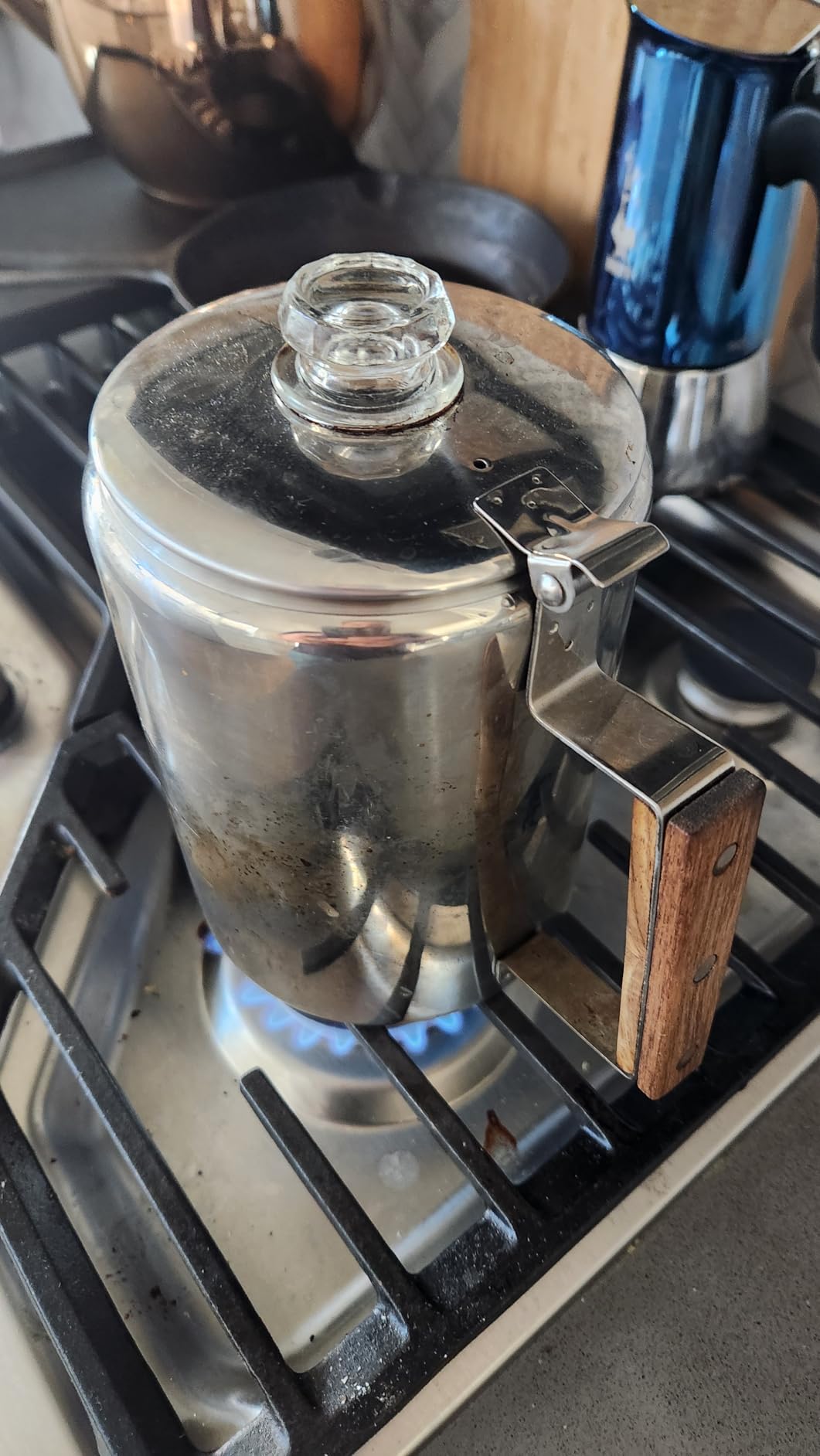COLETTI Bozeman Percolator Coffee Pot — NO Aluminum or Plastic [12 cup] customer photo 1