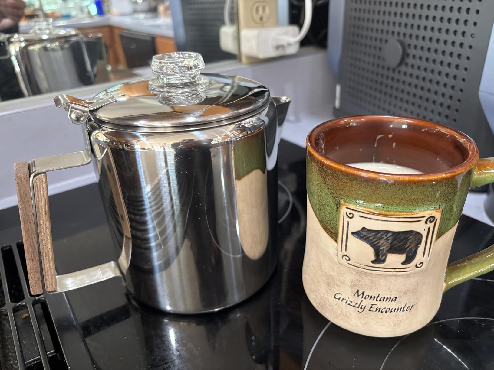 COLETTI Bozeman Percolator Coffee Pot — NO Aluminum or Plastic [12 cup] customer photo 2