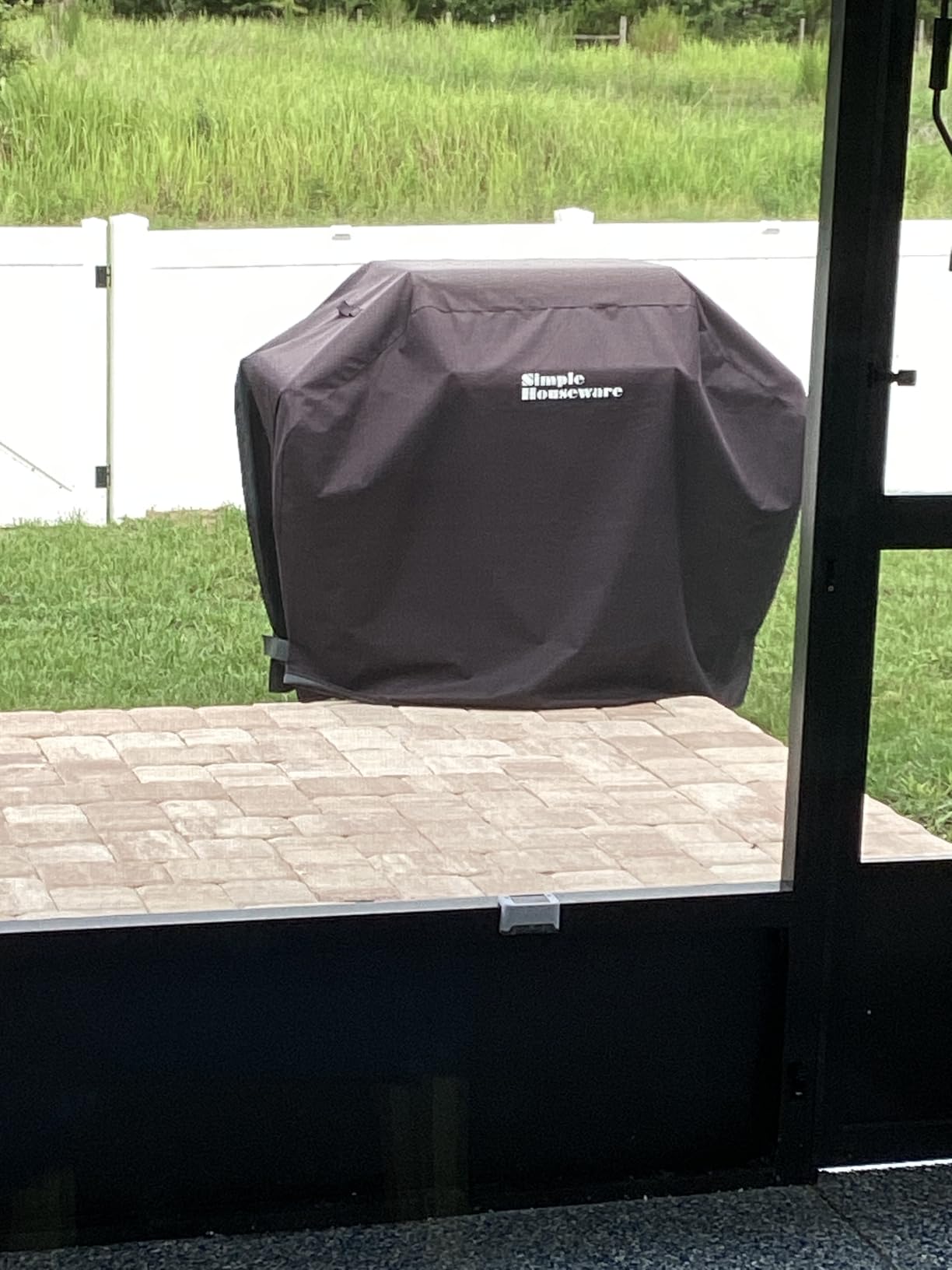 Simple Houseware 55 in. Heavy-Duty BBQ Gas Grill Cover, Waterproof customer photo 2