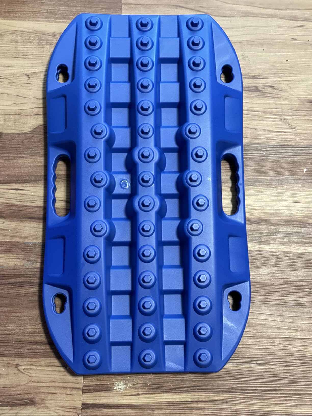 BUNKER INDUST Off-Road Traction Boards, 2 Pcs Recovery Tracks Traction Mat for 4X4 Jeep Mud, Sand, Snow Traction Ladder-Blue Tire Traction Tool customer photo 1