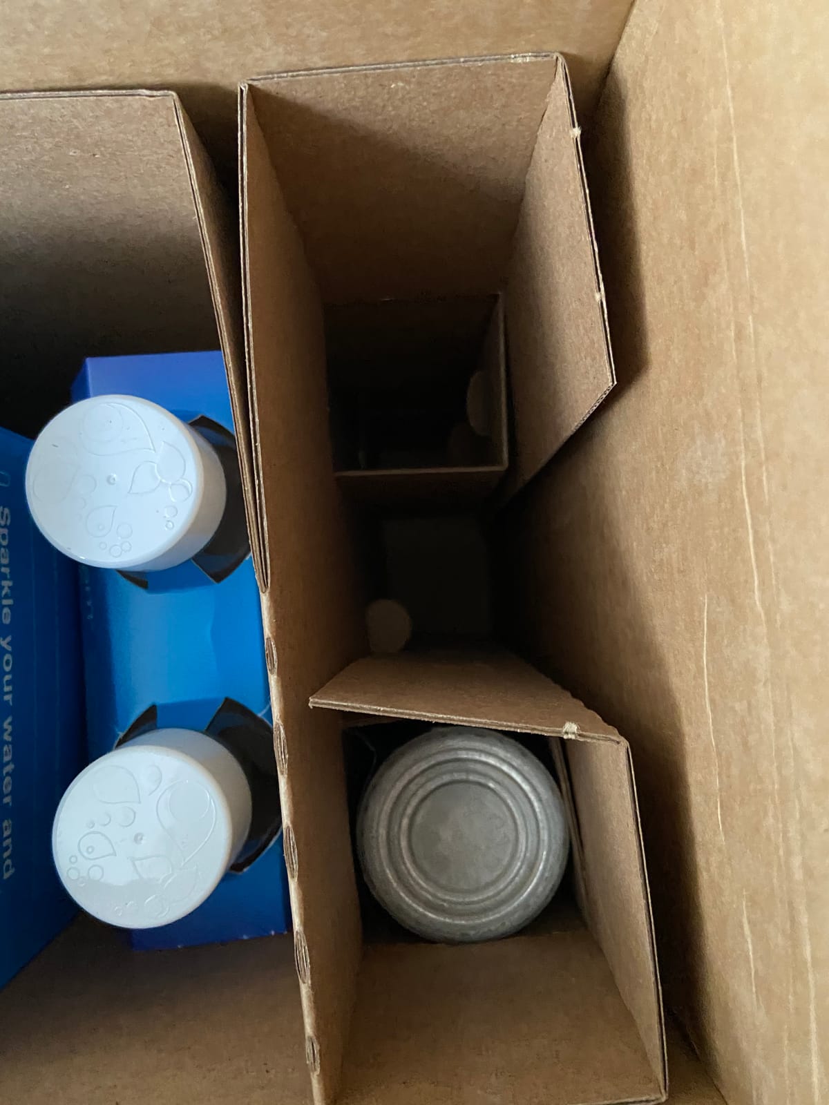 SodaStream One Touch Electric Sparkling Water Maker Bundle (Black) with CO2, BPA free Bottles, and 0 Calorie Fruit Drops Flavors customer photo 2