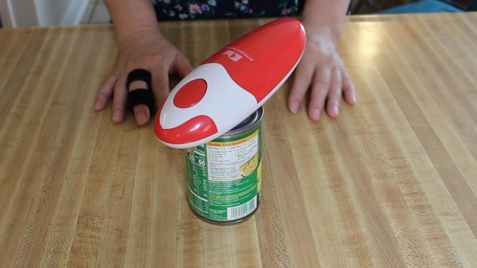 Kitchen Mama Auto Electric Can Opener, Teal | Automatic, Hands Free, Smooth Edge, Food-Safe, Battery Operated customer photo 1