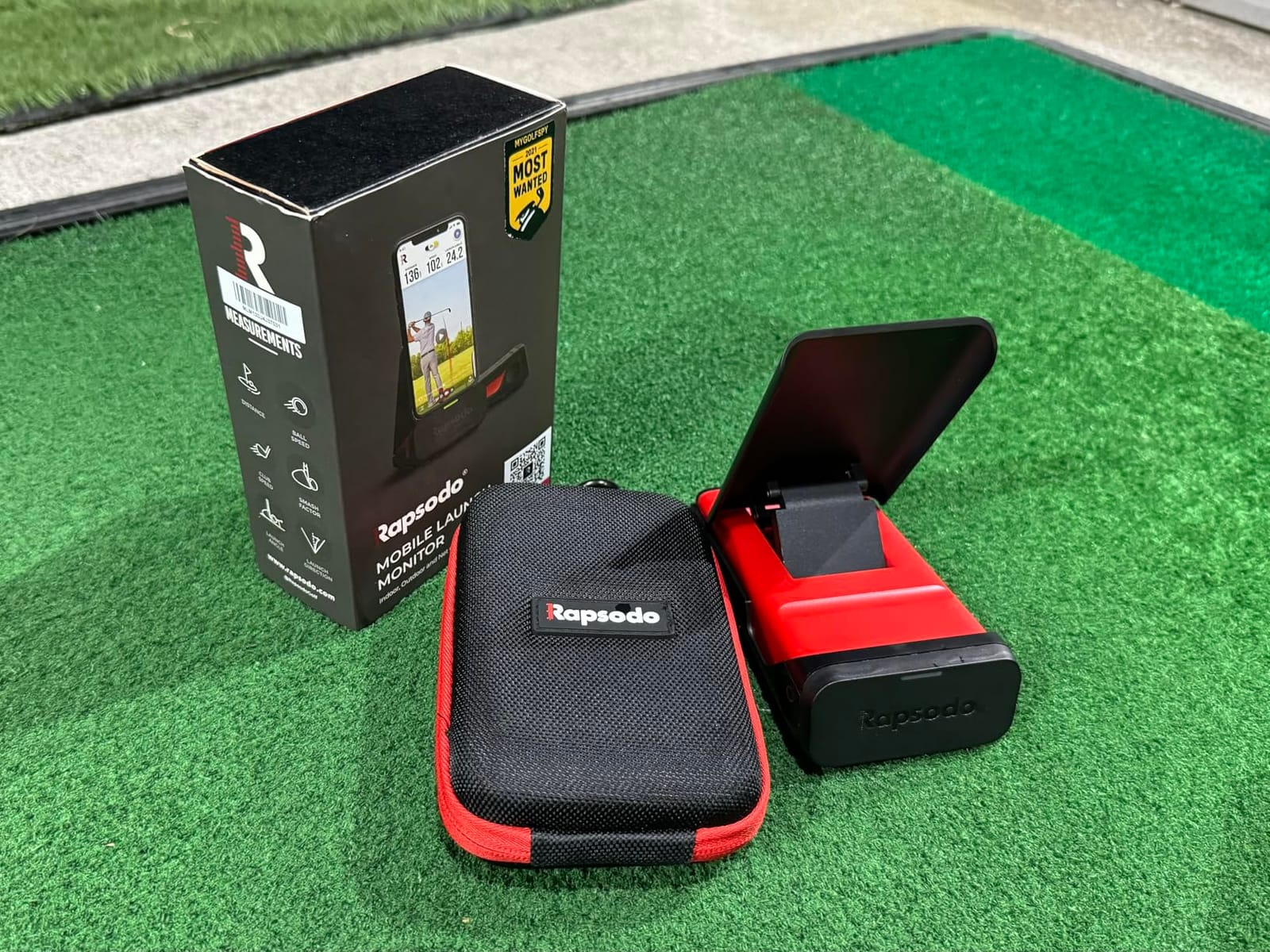 Rapsodo Mobile Launch Monitor Golf Simulator | MLM iPhone & iPad Only customer photo 2