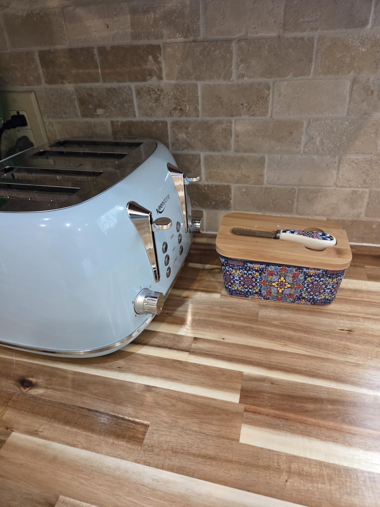 2 Slice Stainless Steel Toaster Retro with 6 Bread Shade Settings, Bagel, Cancel, Defrost Function, Extra Wide Slot, Removable Crumb Tray Green customer photo 2