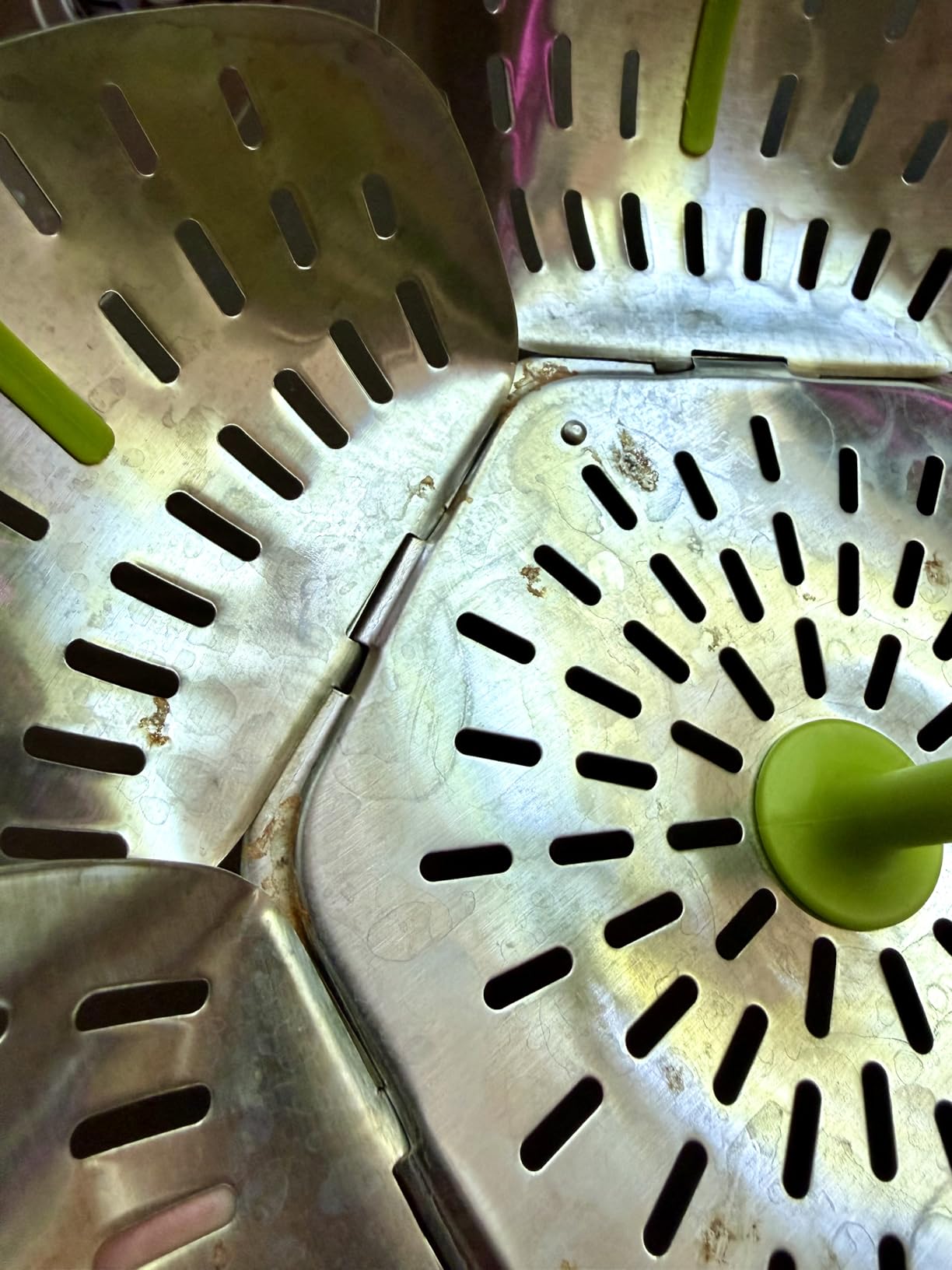 Joseph Joseph Bloom Folding Steamer Basket, Vegetable Steamer customer photo 2