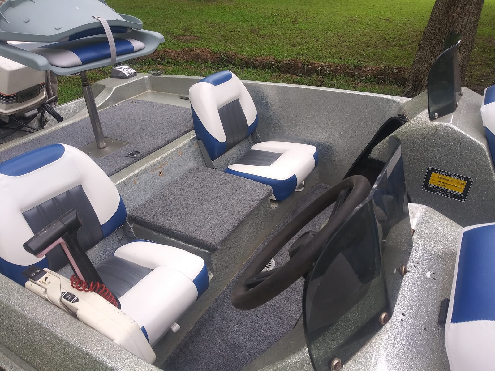 XGEAR Fold-Down Boat Seat, High Back Fishing Boat Chair customer photo 1