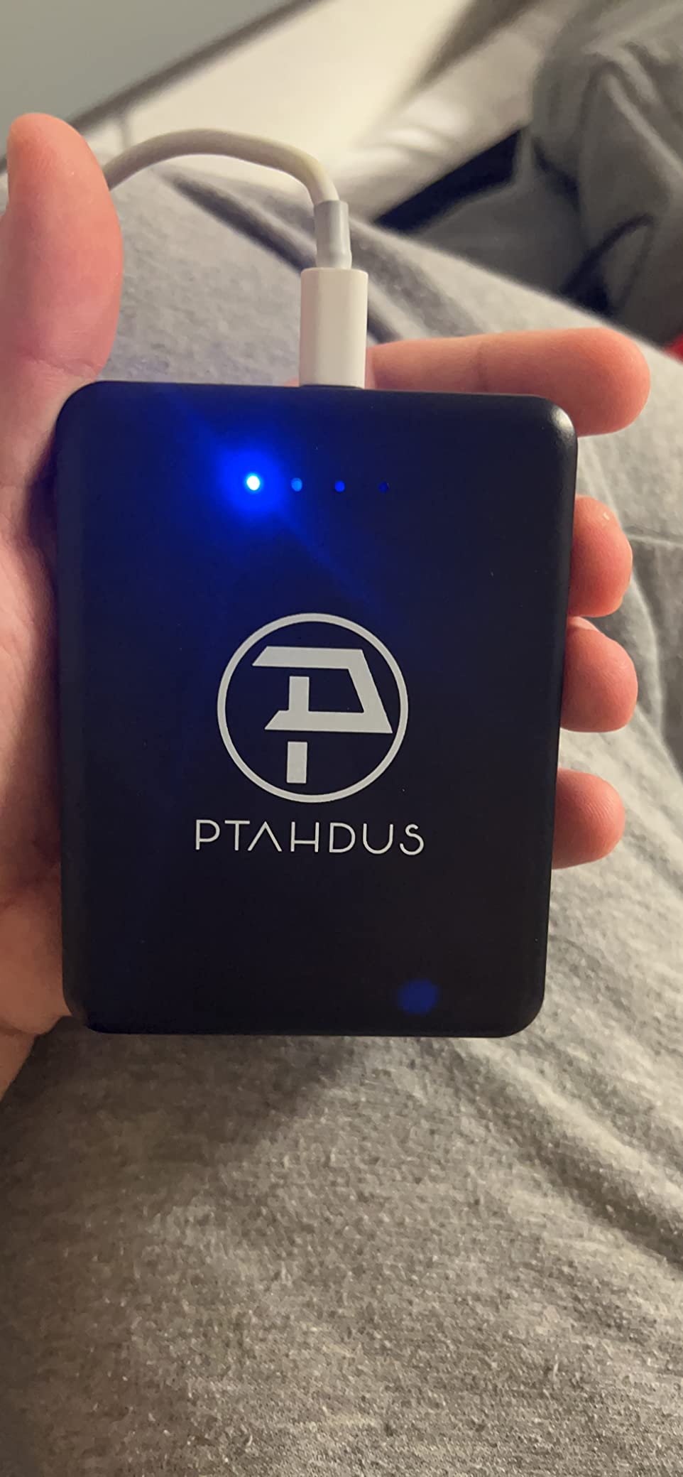 PTAHDUS Men's Heated Jackets 5 Heat Zones Battery Pack Included, with Hand Warmer Pocket customer photo 2