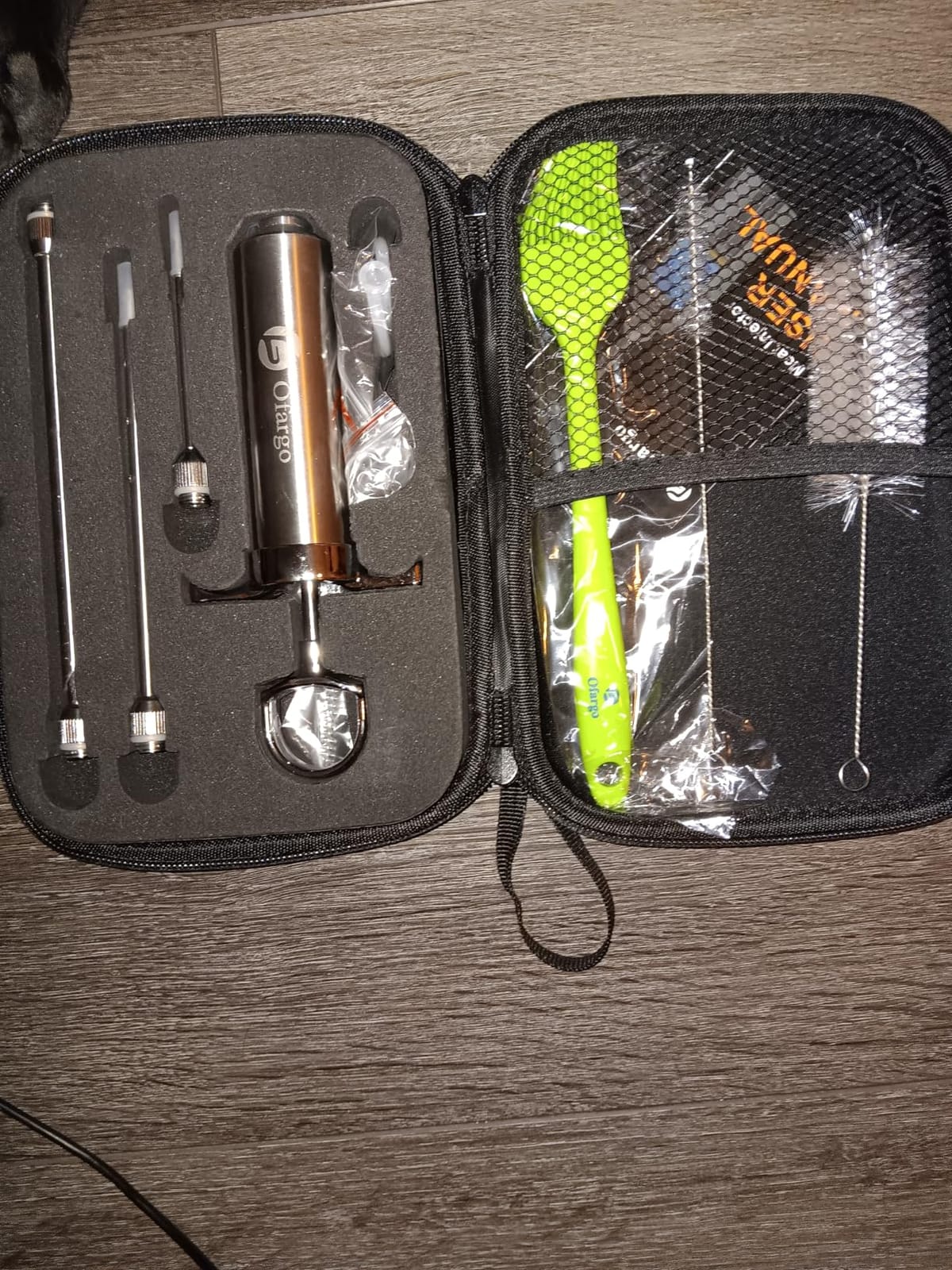 Meat Injector, Marinade Turkey Injector Syringe for BBQ Grilling customer photo 1