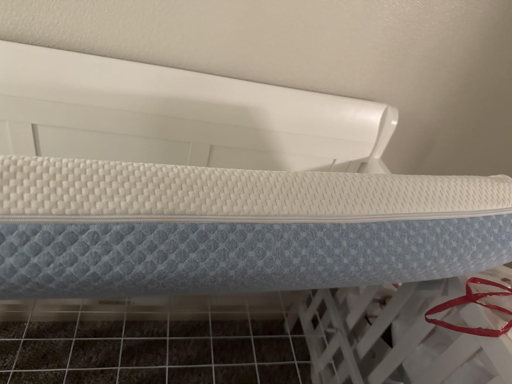 Dourxi Crib Mattress, Dual Sided Comfort Gel Memory Foam Toddler Mattress customer photo 2