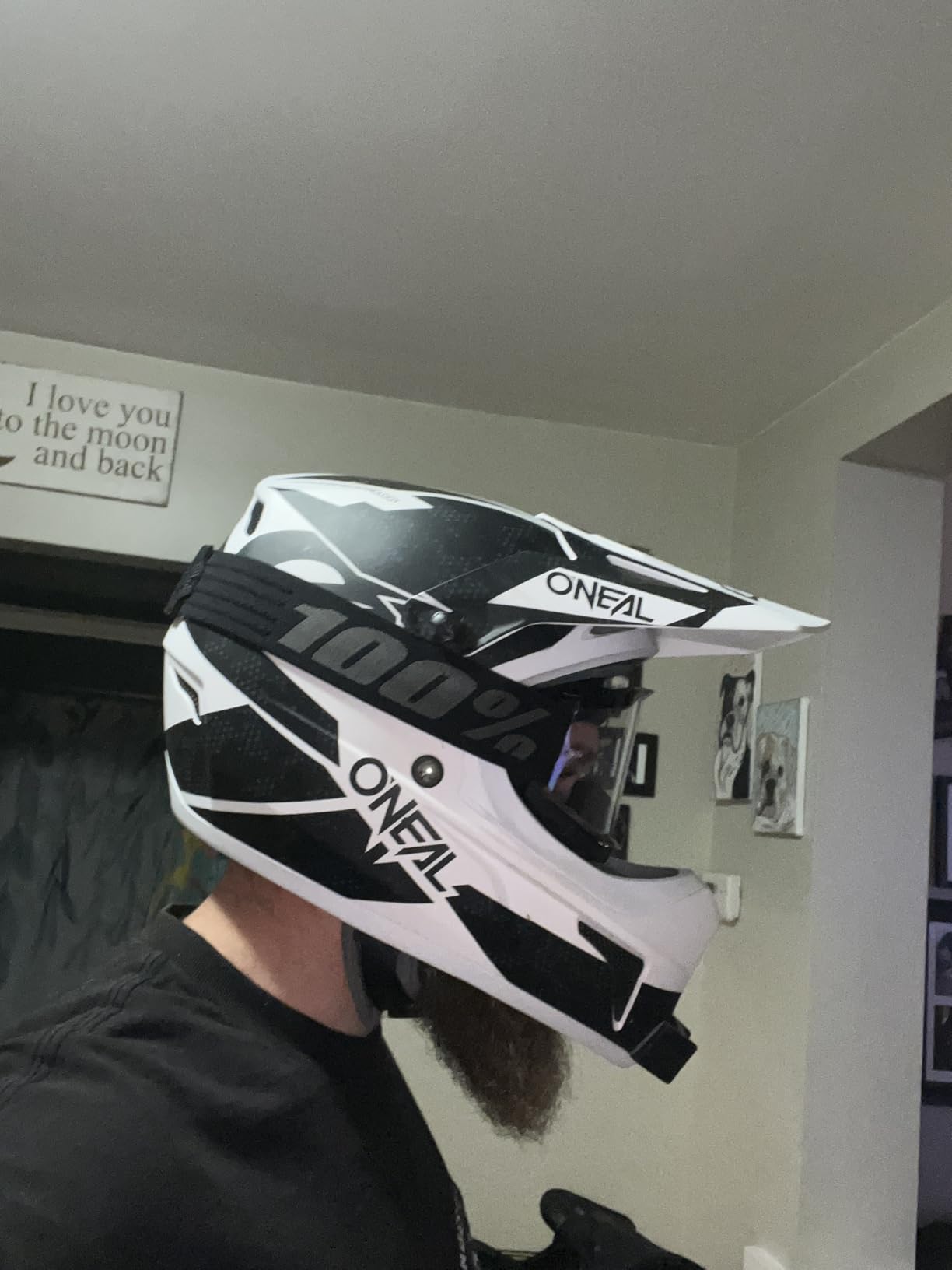 O'Neal Sonus Deft Mountain Bike Helmet Olive/Orange MD customer photo 1