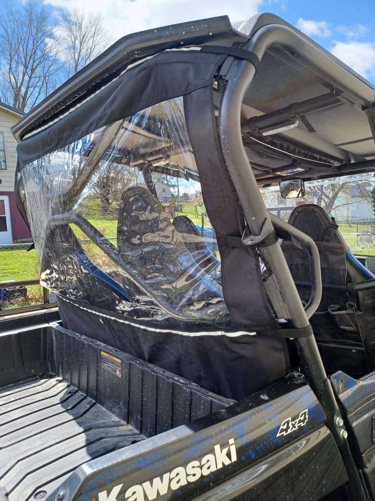 KEMIMOTO Soft Rear Window Compatible with Kawasaki Teryx 4 800 2013-2025 customer photo 1