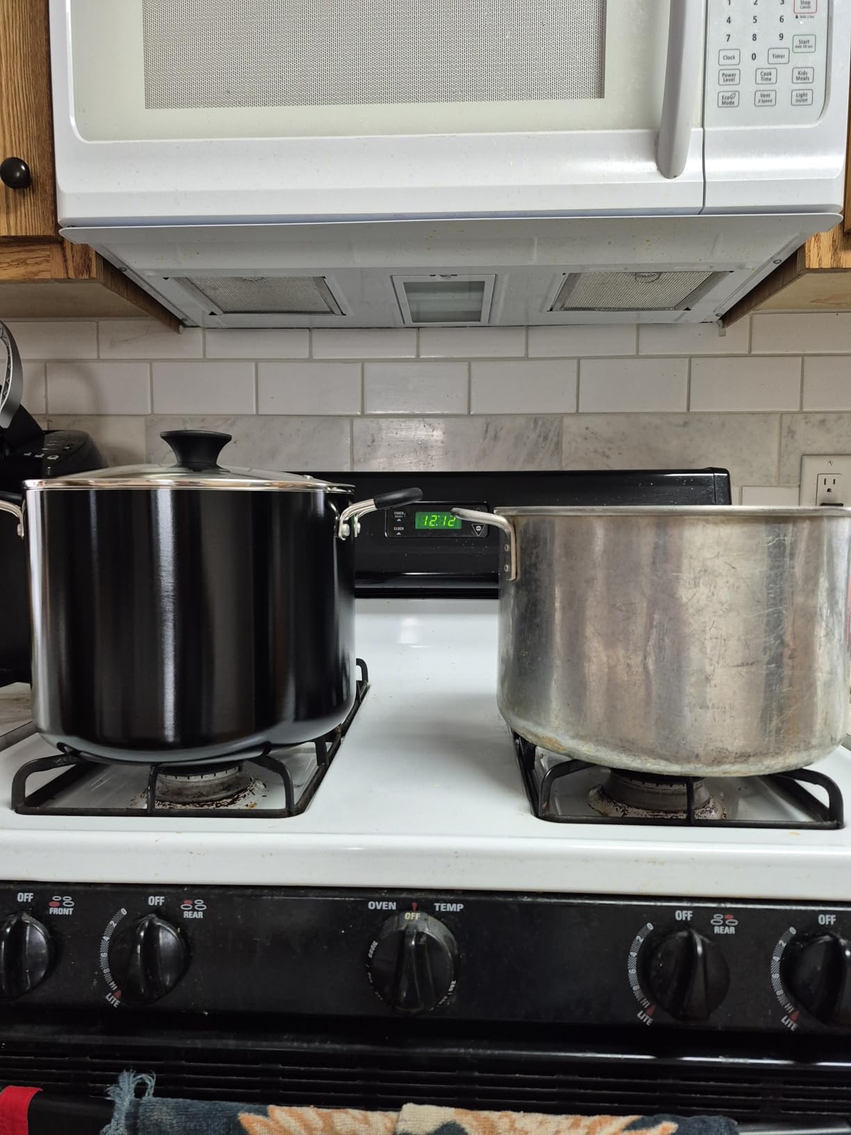 Cook N Home 10.5 Quart Non Stick Stock Pot with Lid, Large Pots for Cooking customer photo 2