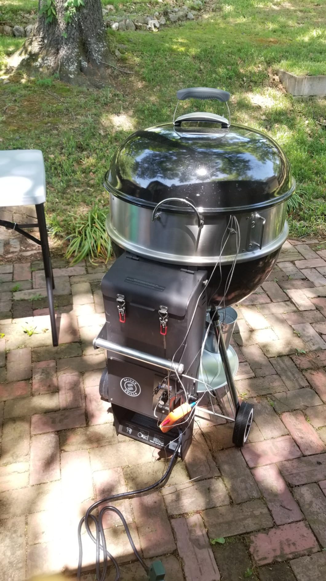 onlyfire Stainless Steel Multi-purpose Rotisserie and Pizza Combo Kit customer photo 2