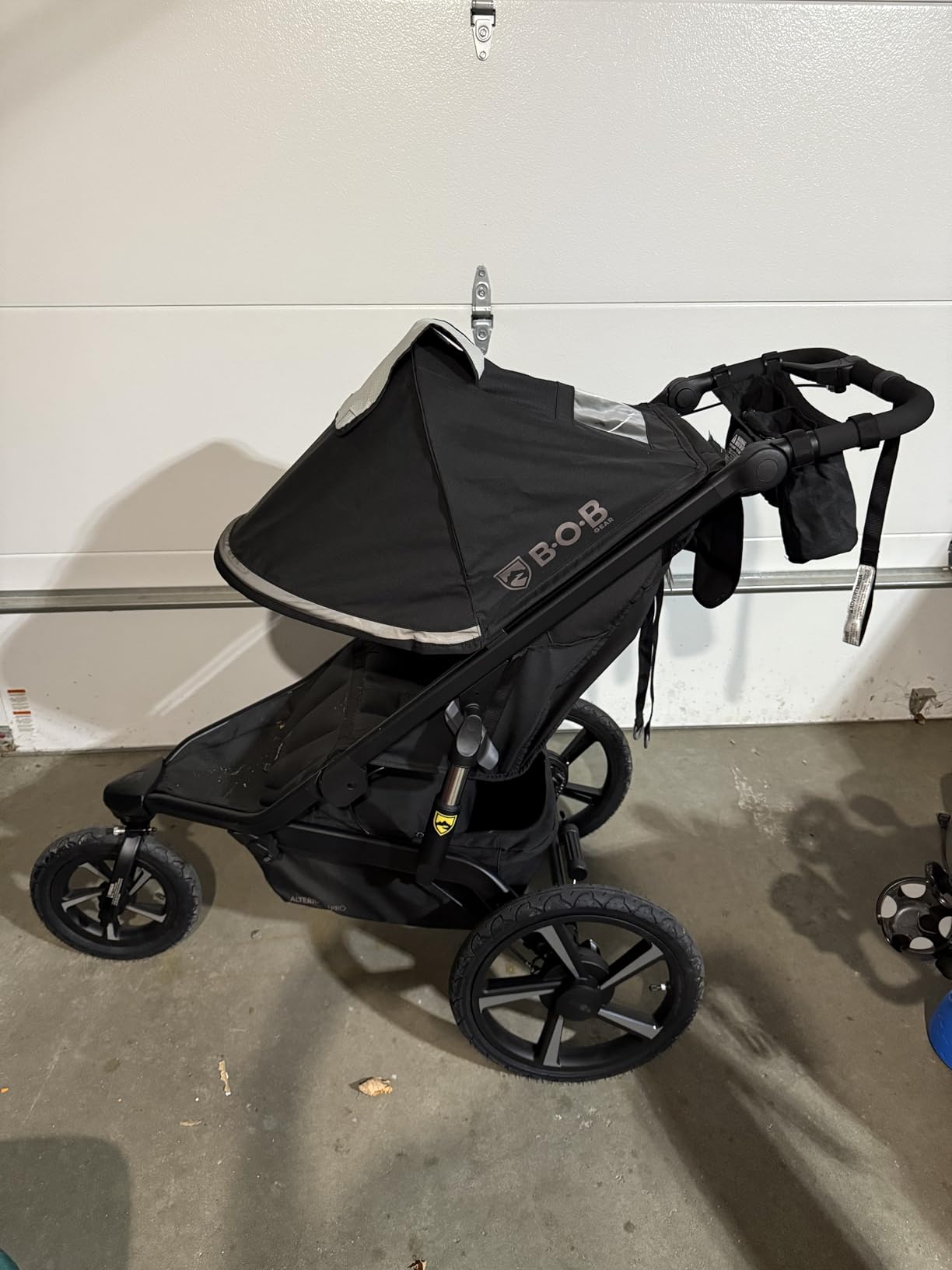 BOB Gear Alterrain Pro Jogging Stroller - Black | All Terrain, All Weather Jogger with SmoothShox Suspension & Air-Filled Tires customer photo 2