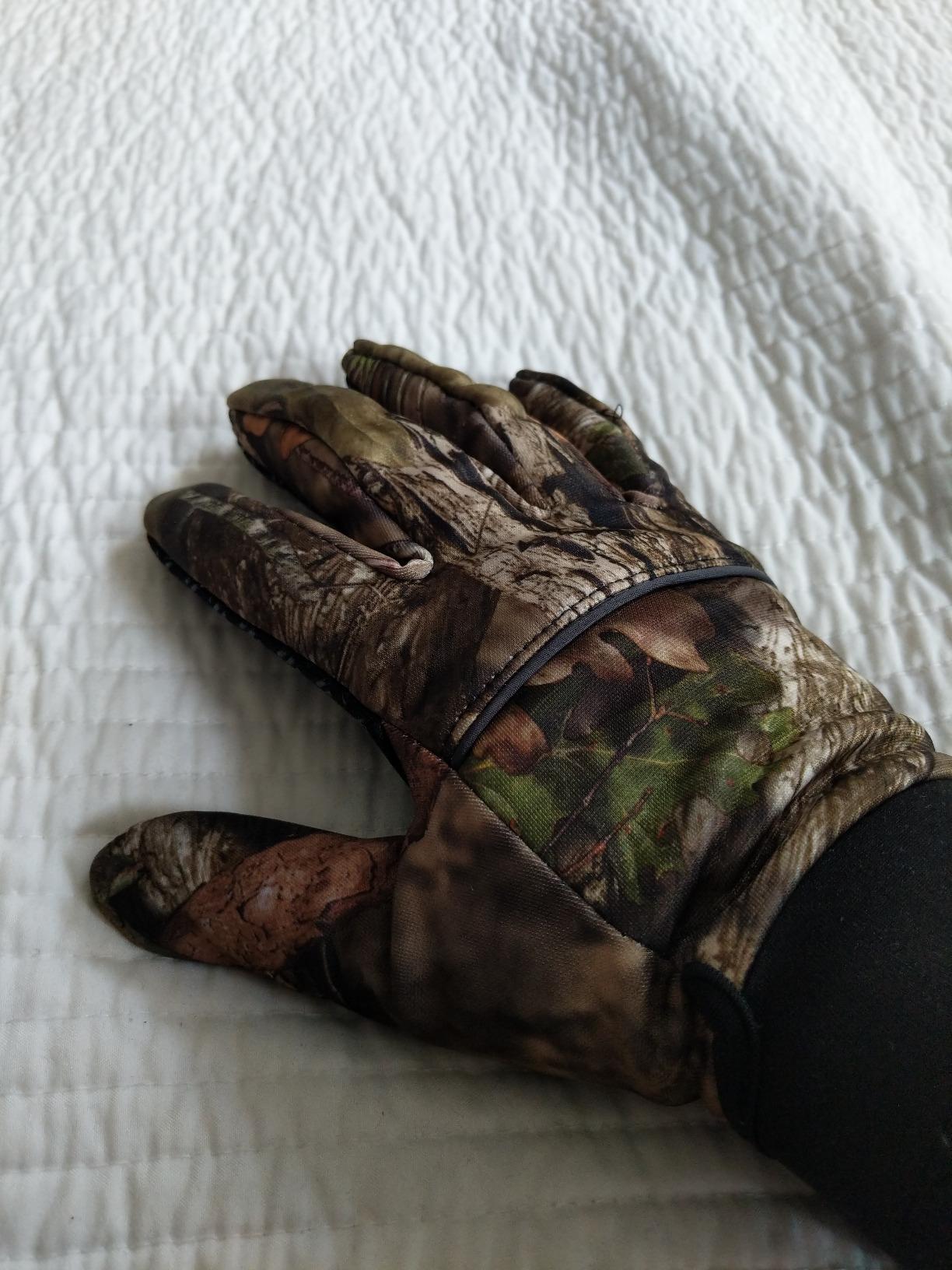 EAmber Camo Hunting Gloves Full Finger Fingerless Glove Archery Accessories customer photo 2