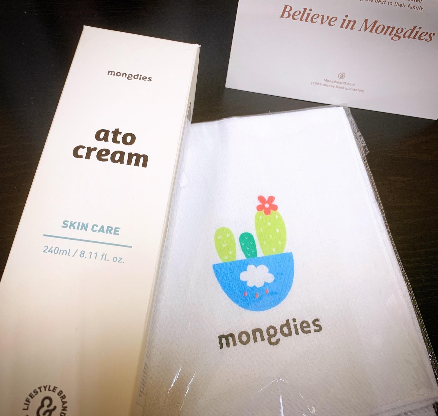 mongdies Baby Ato Cream | 200 Hour Long Lasting Hydration | Patented Ceracine & 6 Layer Ceramide Barrier Care | Intensive Moisturizer for Dry & Sensitive Skin | Dermatologist Tested | 8.11 fl oz customer photo 1