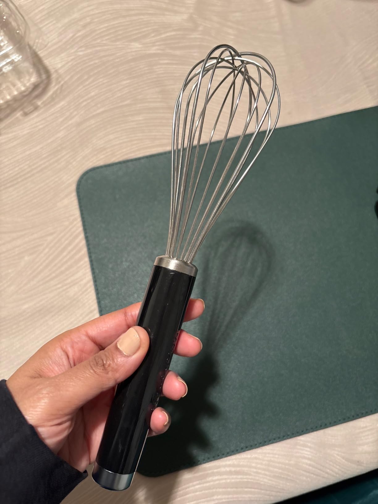 KitchenAid Classic Utility Whisk, 10.5 Inch, Black customer photo 1