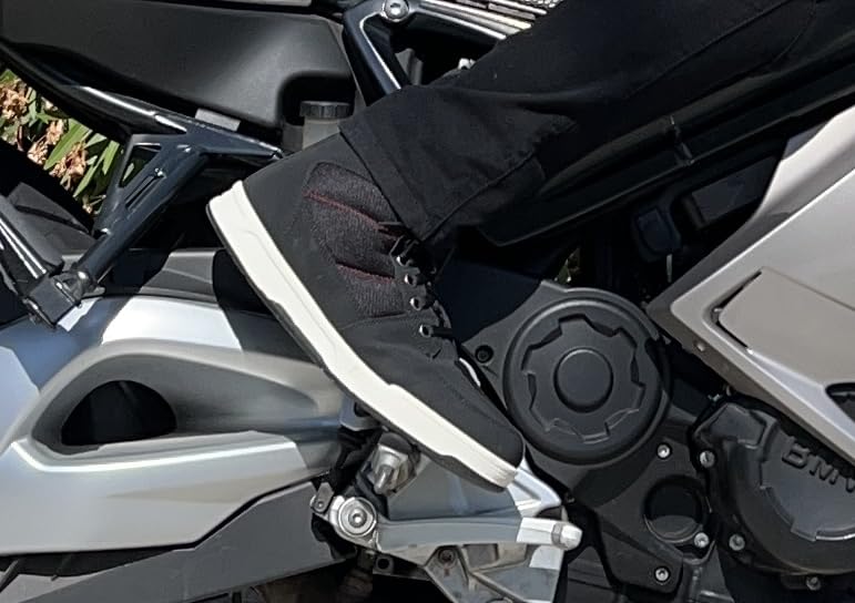 BORLENI Motorcycle Shoes for Men CE Certified Protective Riding Boots customer photo 1