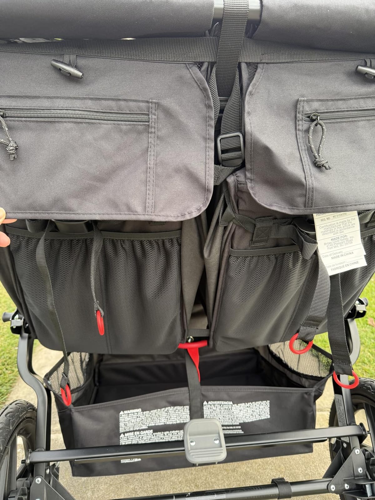 BOB Gear Revolution Flex 3.0 Jogging Stroller - Graphite Black | All Terrain Stroller With Mountain-Bike-Style Suspension & Air-Filled Tires customer photo 1