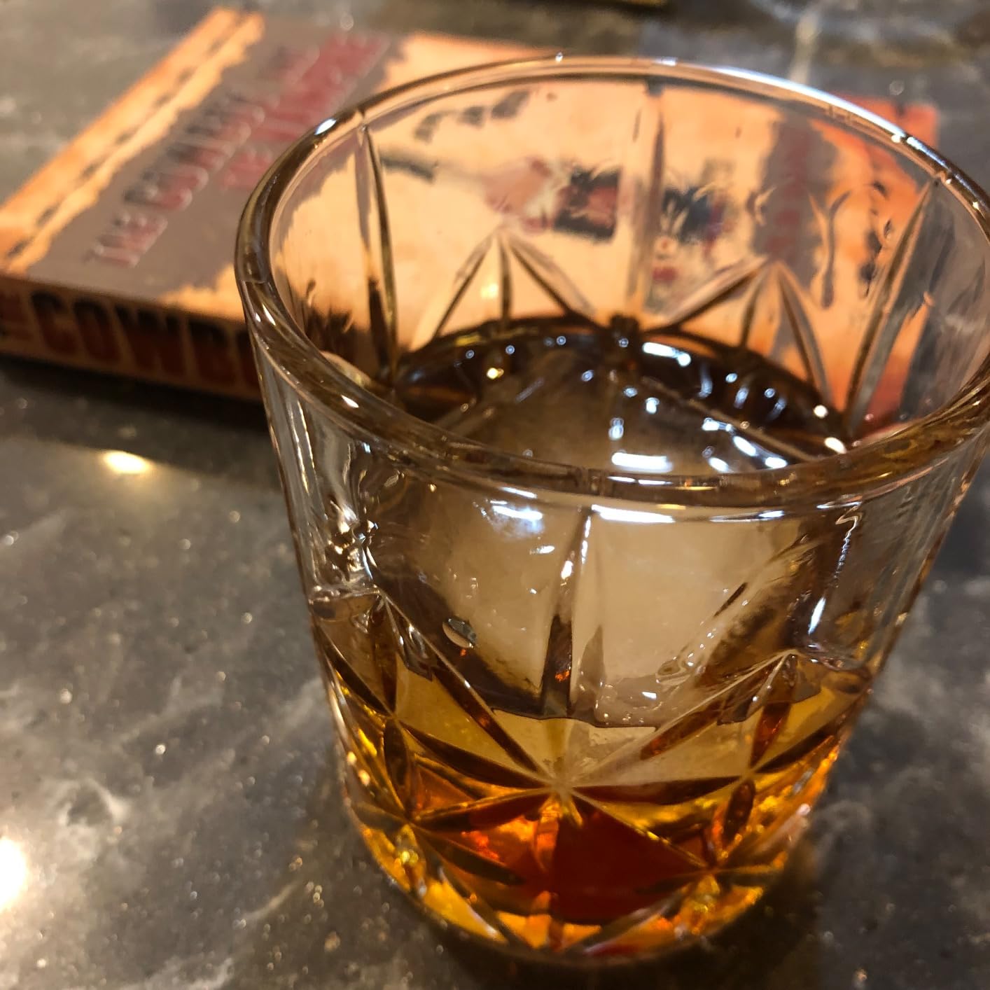 Whiskey Glass Set of 2, 10 oz Crystal Whiskey Glasses Thick Bottom Bourbon Gifts for Men, Old Fashioned Rocks Glasses Tumbler for Scotch, Cocktail, Father's Day for Men (Glass Set 2) customer photo 2