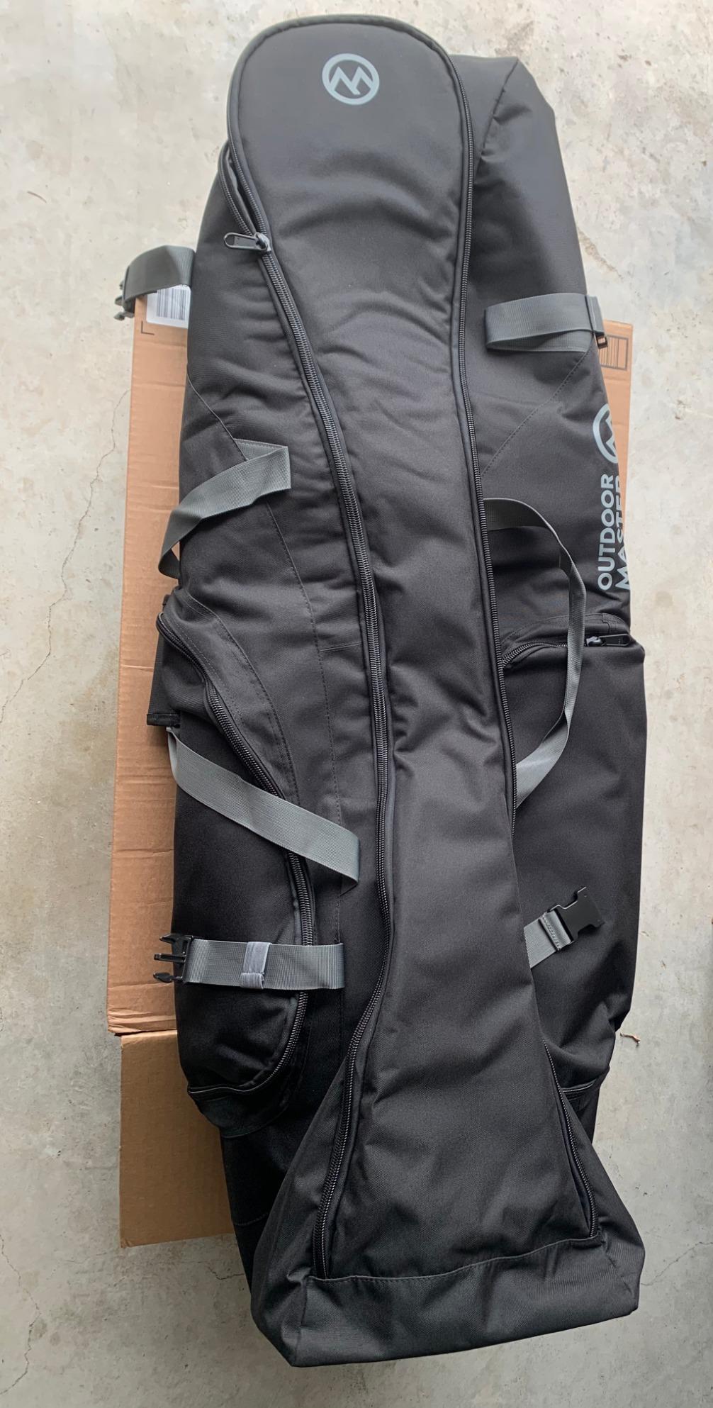 OutdoorMaster Padded Golf Travel Bag with Reinforced Wheels customer photo 1
