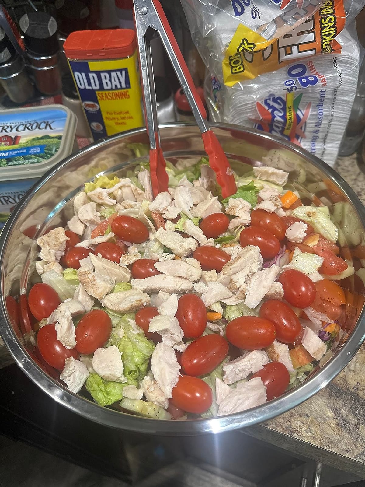Mixing Bowls with Airtight Lids, 18pcs Stainless Steel Mixing Bowls Set customer photo 2
