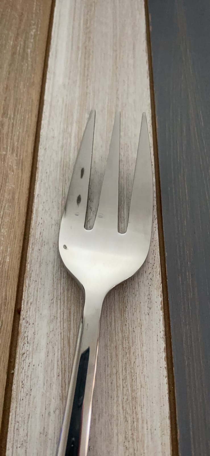 Serving Spoon x 2,Slotted Serving Spoon x 2,Serving Forks x 2,RTT 9 Inch Stainless Steel Catering Serving Utensils for Party Buffet Dinner Banquet Kitchen Basics (Silver Mirror Finish) customer photo 2