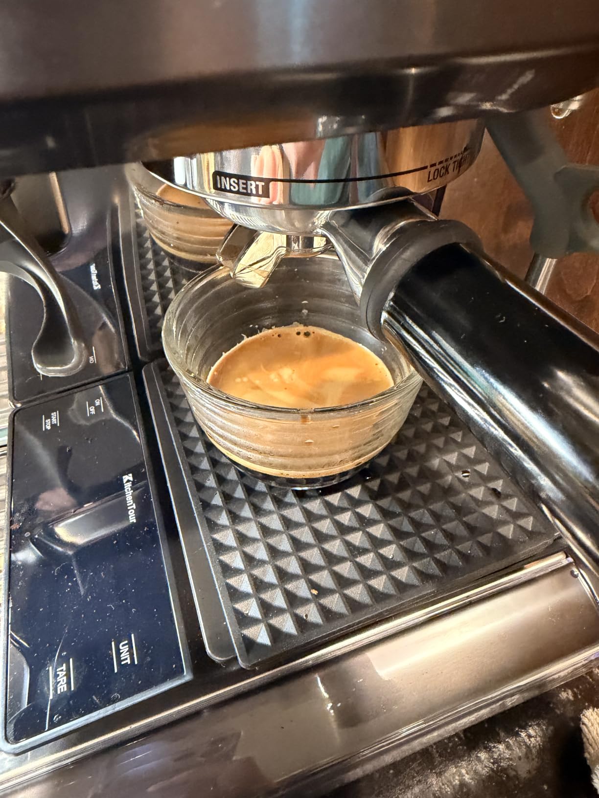 KitchenTour Coffee Scale with Timer 3kg/0.1g High Precision Pour Over Drip Espresso Scale customer photo 1