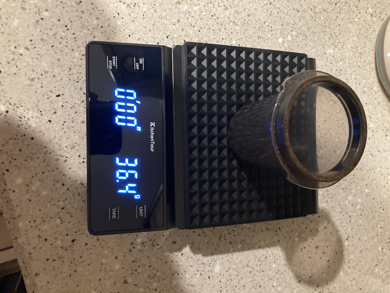 KitchenTour Coffee Scale with Timer 3kg/0.1g High Precision Pour Over Drip Espresso Scale customer photo 2