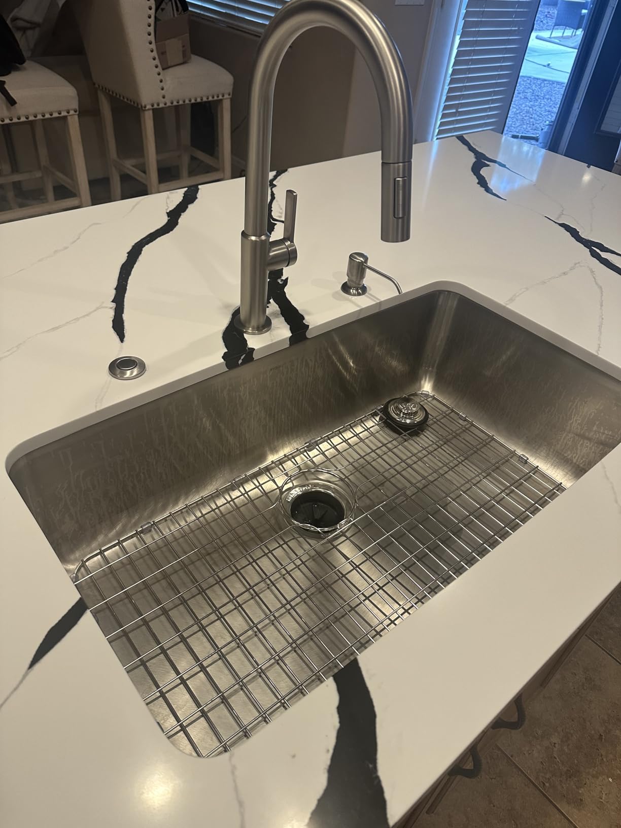 KRAUS Stainless Steel 33 in 16 Gauge Undermount Kitchen Sink KA1US33B customer photo 1