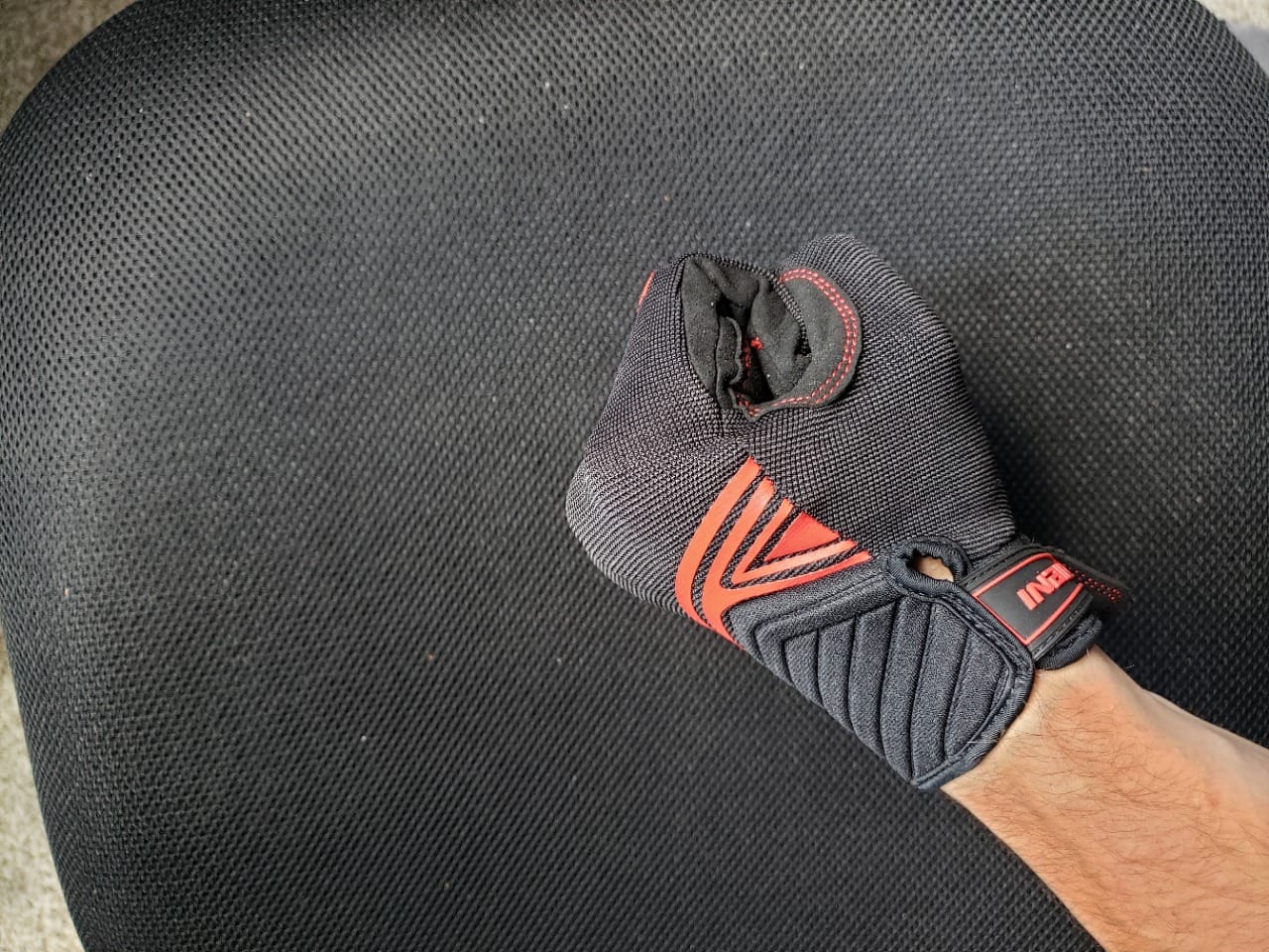 INBIKE Motorcycle Gloves Breathable Mesh Touchscreen Hard Knuckles customer photo 1