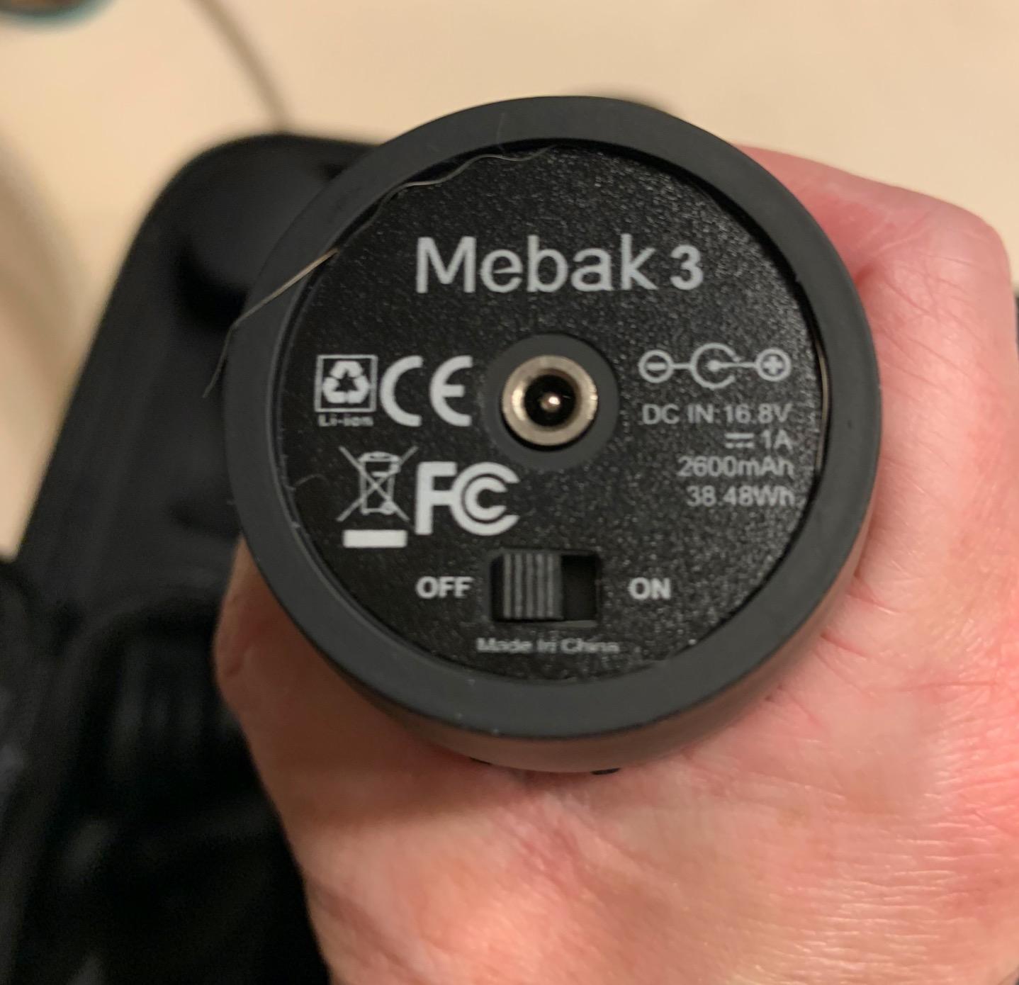 Mebak 3 Massage Gun Deep Tissue, Muscle Massager for Athletes Pain Relief | 12mm Amplitude, 5 Speeds for Deep Tissue Relief. Ideal for Shoulder, Back, Full-body. Quiet, Portable for Home, Gym, Travel customer photo 1