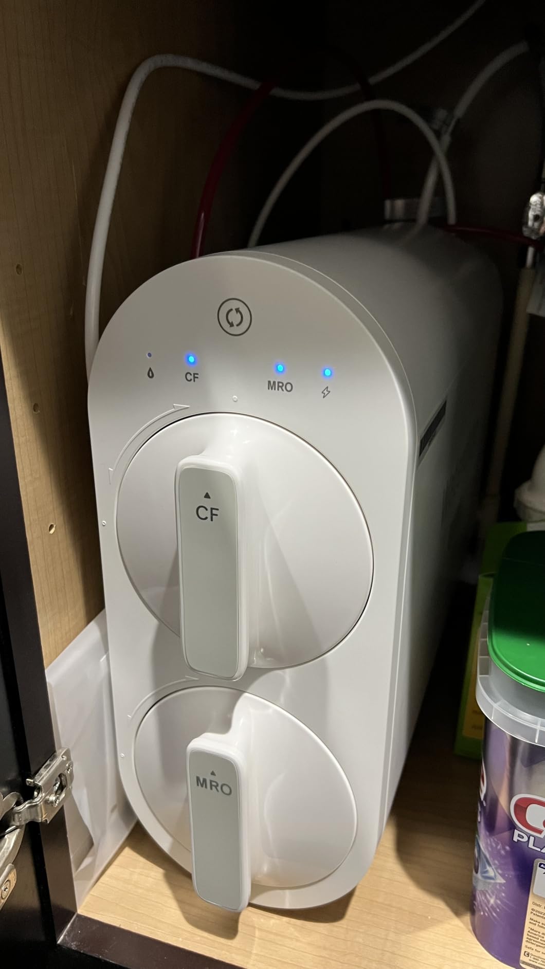 Waterdrop G2P600 Under-Sink RO System, 600 GPD Tankless RO Water Filtration | 7 Stage RO Water Filtration, NSF/ANSI 372 Certified, 2:1 Pure to Drain, TDS Reduction, Under-Sink Reverse Osmosis System customer photo 1