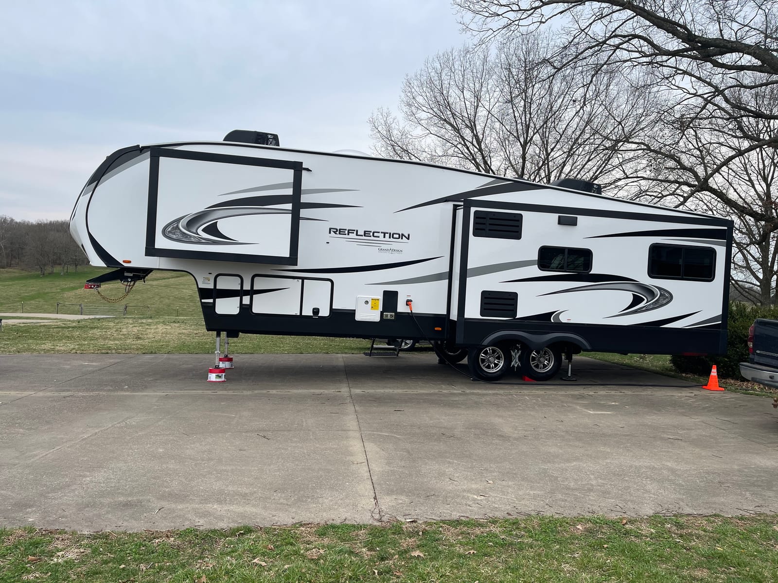 ANDERSEN HITCHES | RV Accessories and Supplies | Trailer Jack Blocks 2-Pack w/ Magnets | Leveling Stabilizers Jackstands Quickjack | 3608 customer photo 1