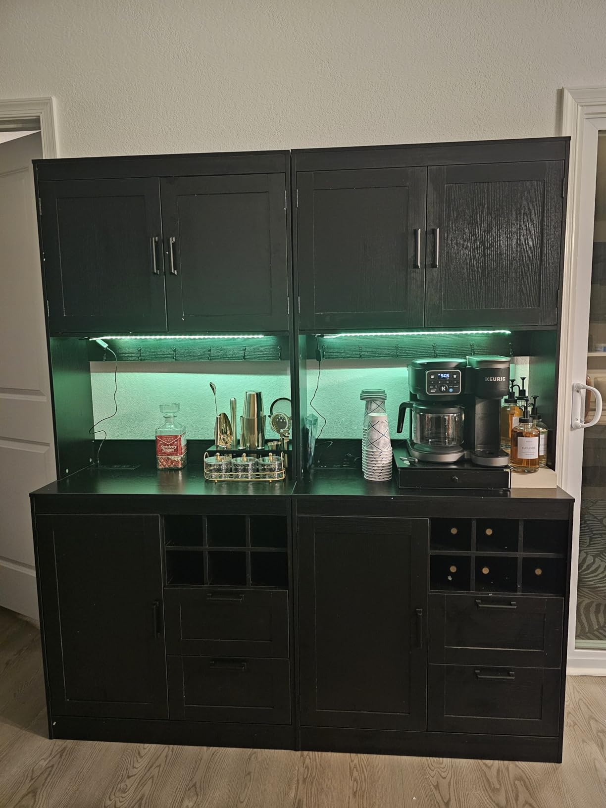 Highball & Chaser 13-Piece Gunmetal Black Stainless Steel Boston Cocktail Shaker Bar Tool Set with Mixology Bartender Kit Accessories customer photo 2