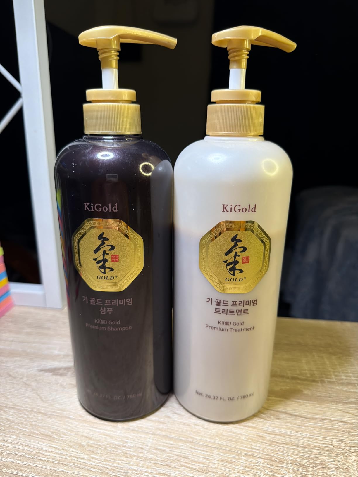 Daeng Gi Meo Ri Ki Gold Premium Shampoo and Treatment Set | 26.3 FL OZ Each, Promotes Healthy Hair Growth, Scalp Stimulant, Prevents Hair Loss customer photo 1