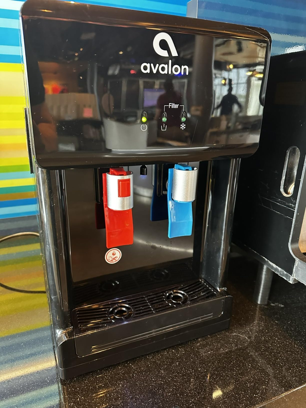 Avalon B8BLK Countertop Touchless Bottleless Water Cooler-2 Stage Water Filters and Installation Kit Included, NSF Certified, UL Approved, Black customer photo 1
