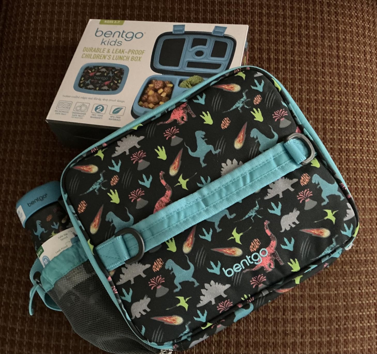 Bentgo Kids Prints Leak-Proof 5-Compartment Bento-Style Kids Lunch Box customer photo 2