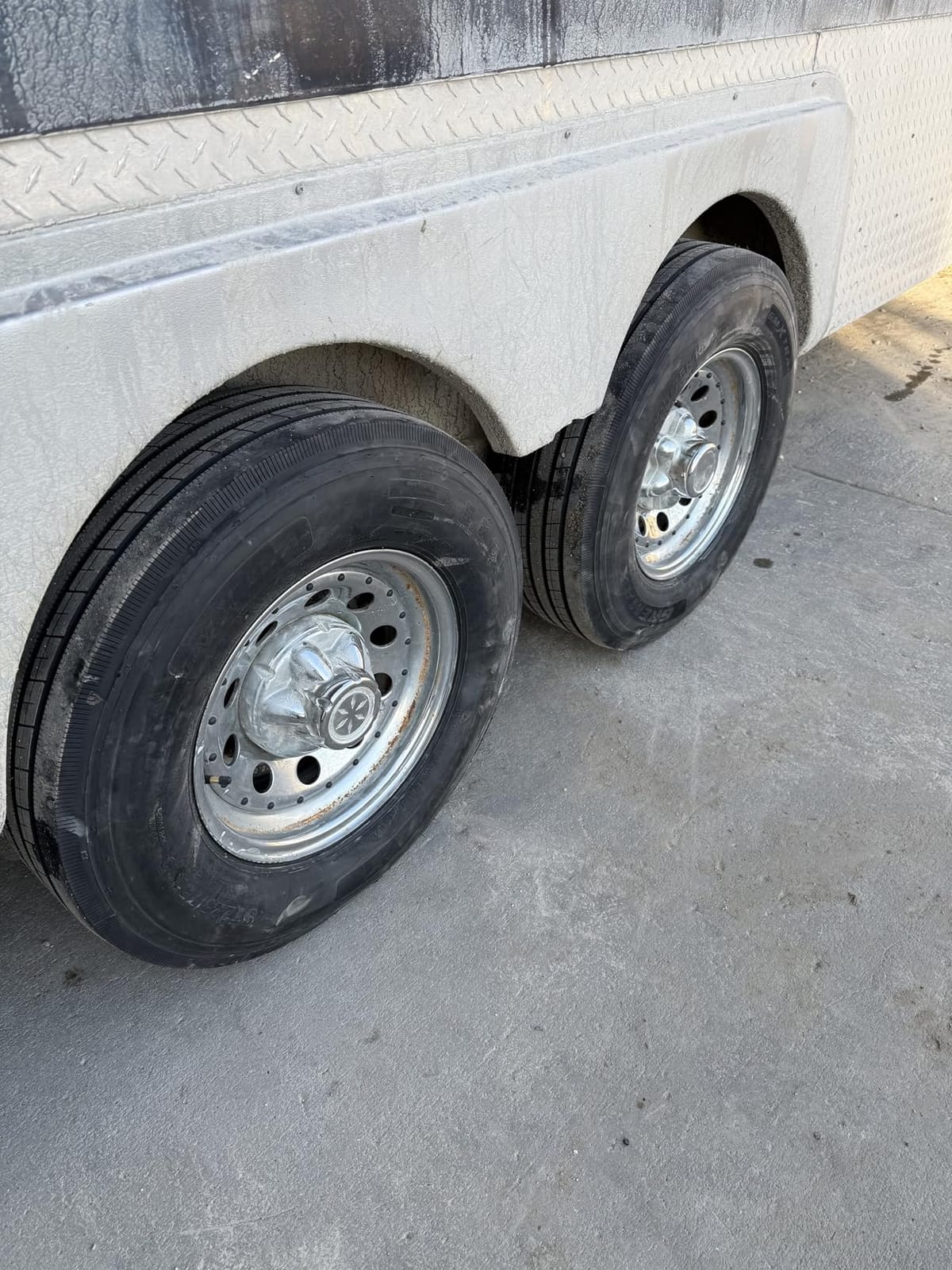 Set 4 Heavy Duty All Steel Trailer Tires 225/75R15 14 Ply 124/121M 11150 customer photo 2