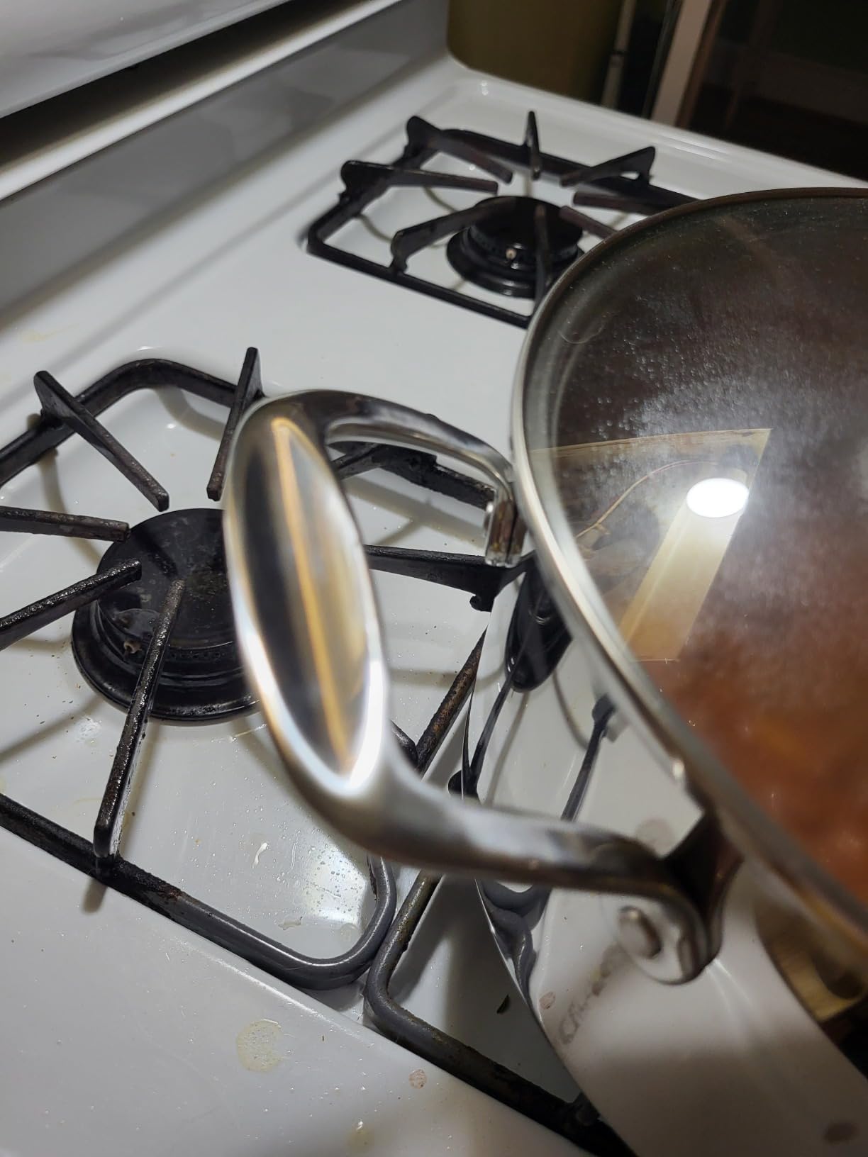 NutriChef 15-Quart Stainless Steel Stock Pot with Tempered Glass Lid - Induction Compatible Large Stockpot, Ideal for Stews & Soups, Dishwasher Safe - NCSP16 customer photo 2