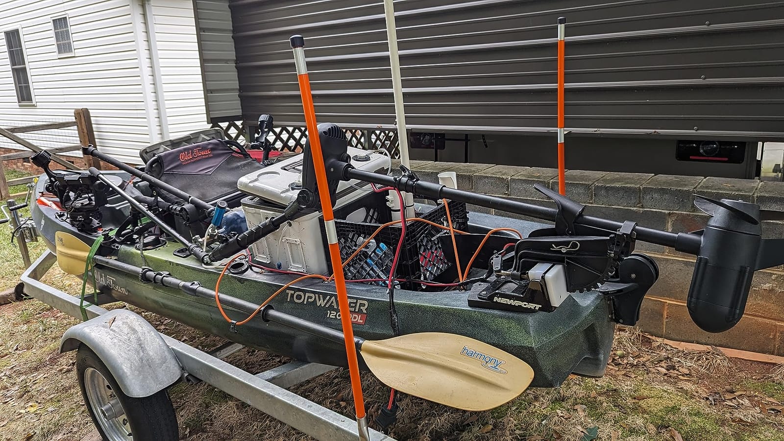 AQUOS Haswing 12V 65lbs 35.5in Brushless Transom Trolling Motor customer photo 2