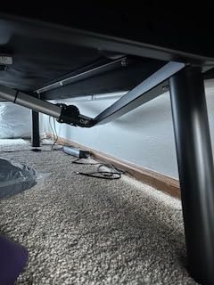 Nestl King Adjustable Bed Frame with Massage and Wireless Remote, Electric Base with Head and Foot Incline, Zero Gravity, USB Ports, Under Bed LED, No Box Spring Needed customer photo 1