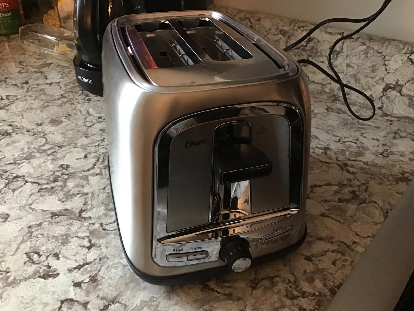 Oster 2-Slice Toaster with Advanced Toast Technology, Bagel Toaster for All Bread Types, Stainless Steel customer photo 1