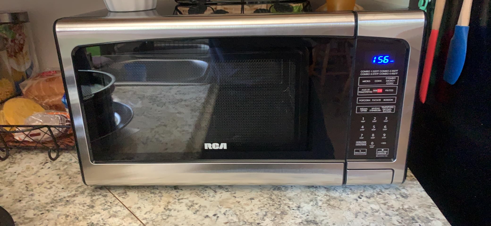 FRIGIDAIRE 1.2 cu ft Microwave, Digital Air Fryer, Convection Oven, Combo-Fry with XL Capacity, Stainless Steel Finish customer photo 2