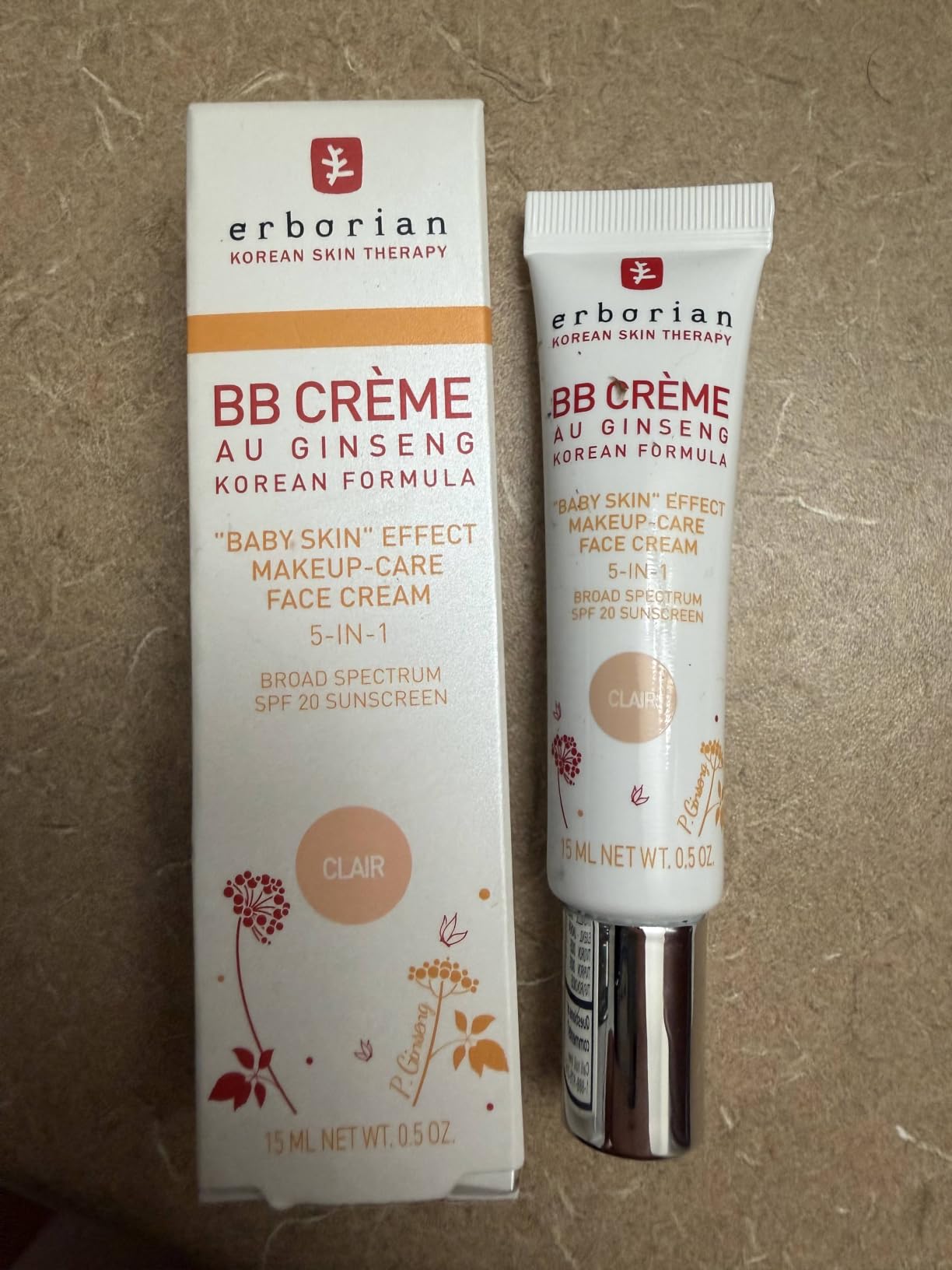 Erborian BB Cream SPF 20, Tone-Evening, Korean Skincare Makeup Hybrid customer photo 1