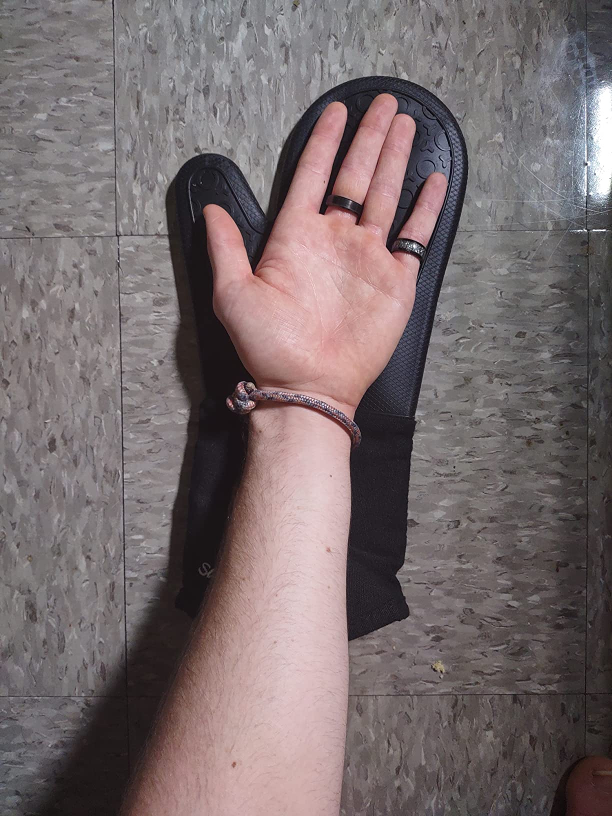 Silicone Oven Mitts - 14.6