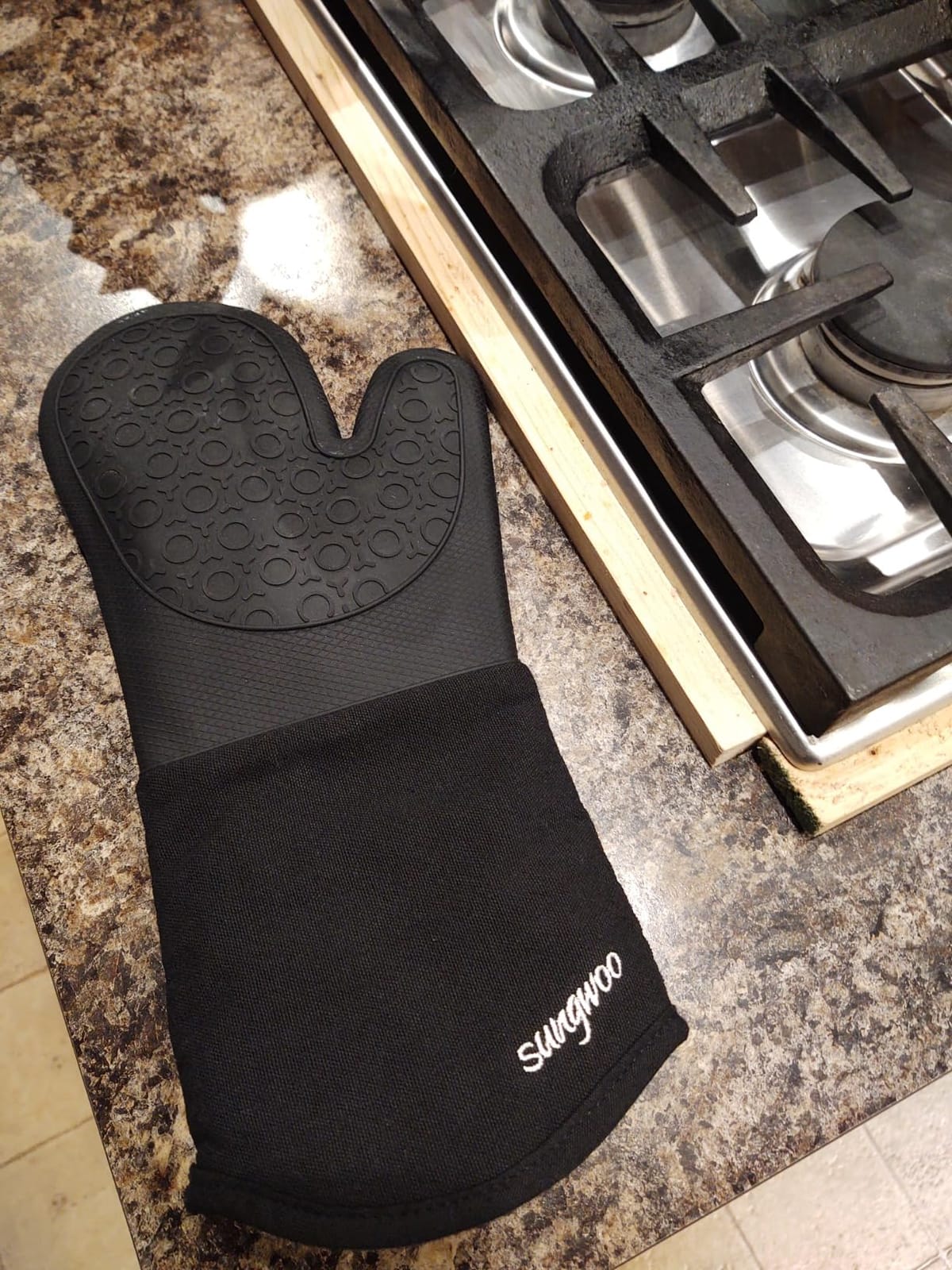 Silicone Oven Mitts - 14.6