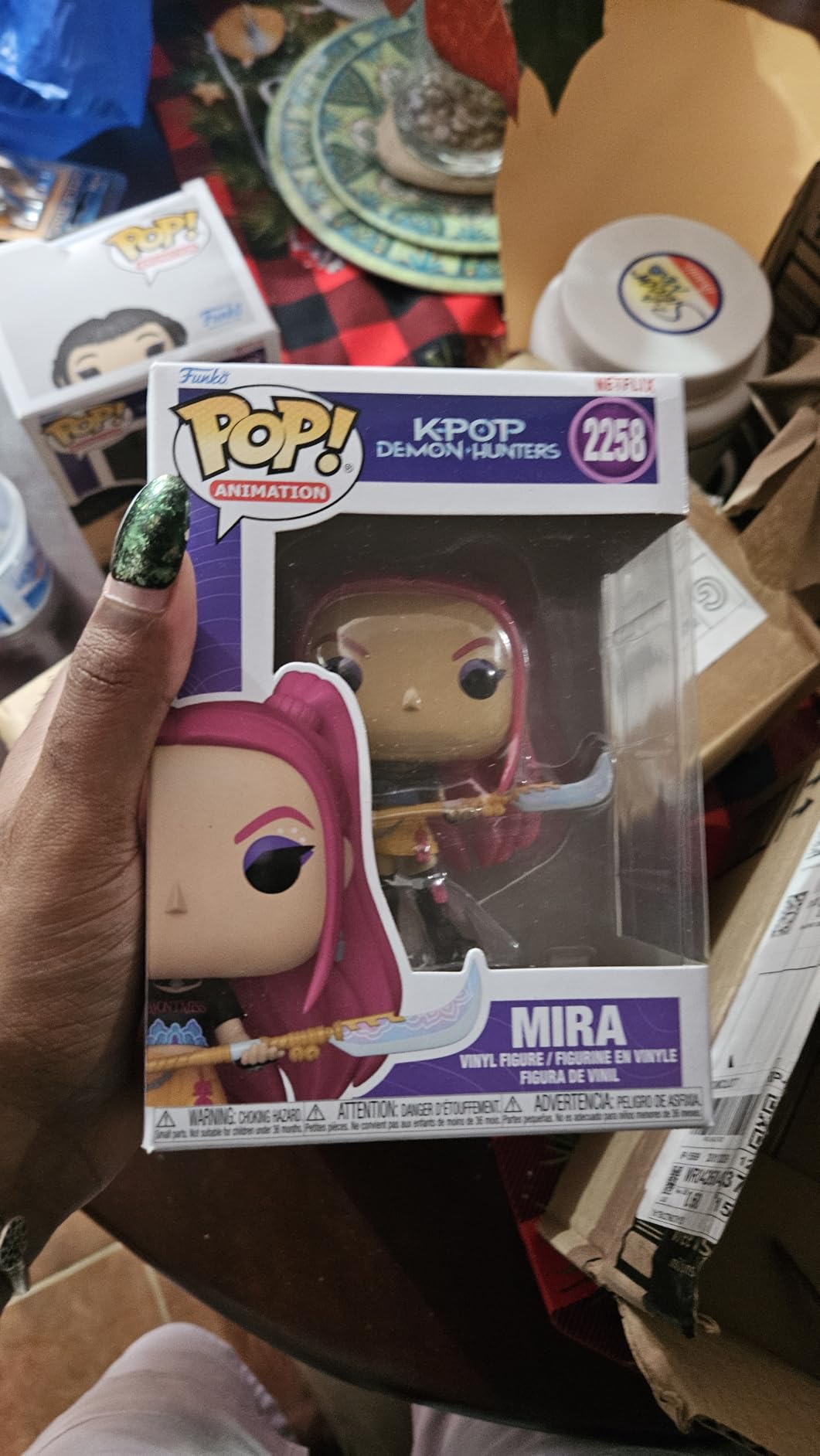 Funko Pop! Animation: Kpop Demon Hunters - Mira - Collectable Vinyl Figure - Gift Idea - Official Merchandise - Toys for Kids & Adults - TV Fans - Model Figure for Collectors customer photo 1