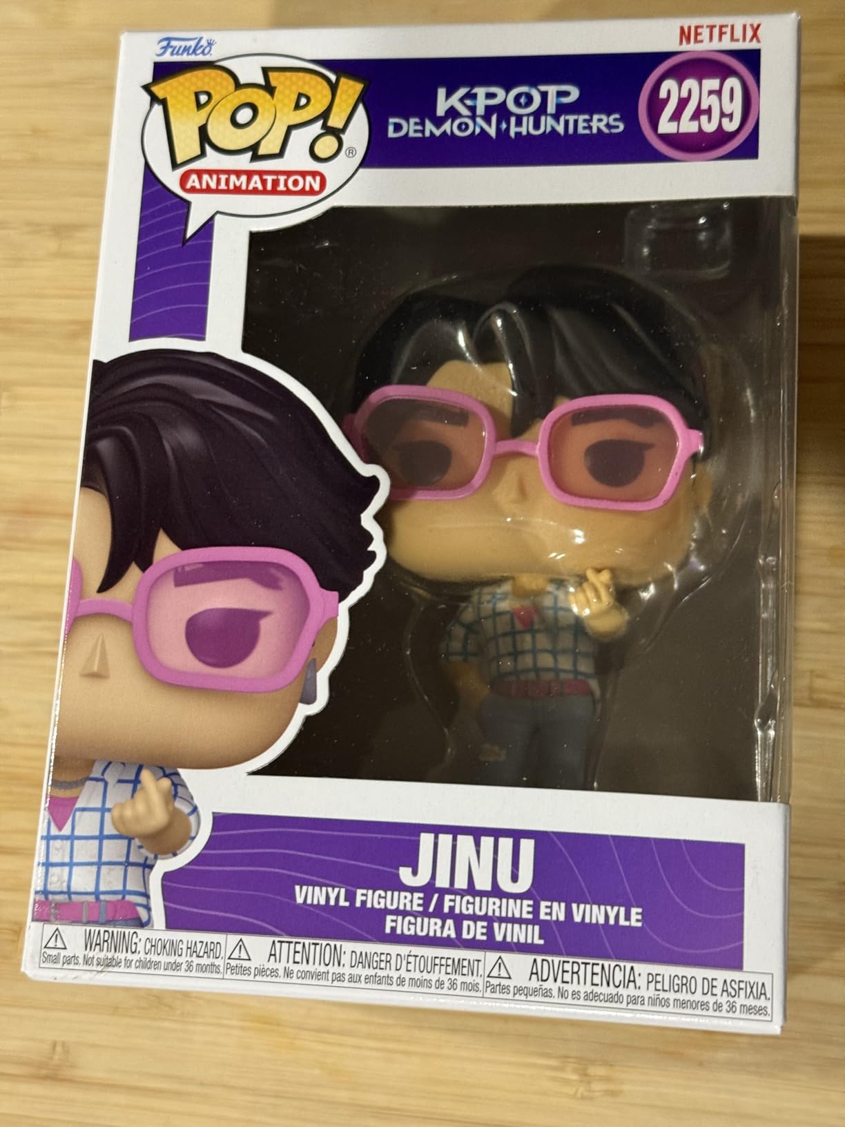 Funko POP! Netflix Kpop Demon Hunters - Jinu - 1 in 6 Chance of Rare Chase customer photo 1