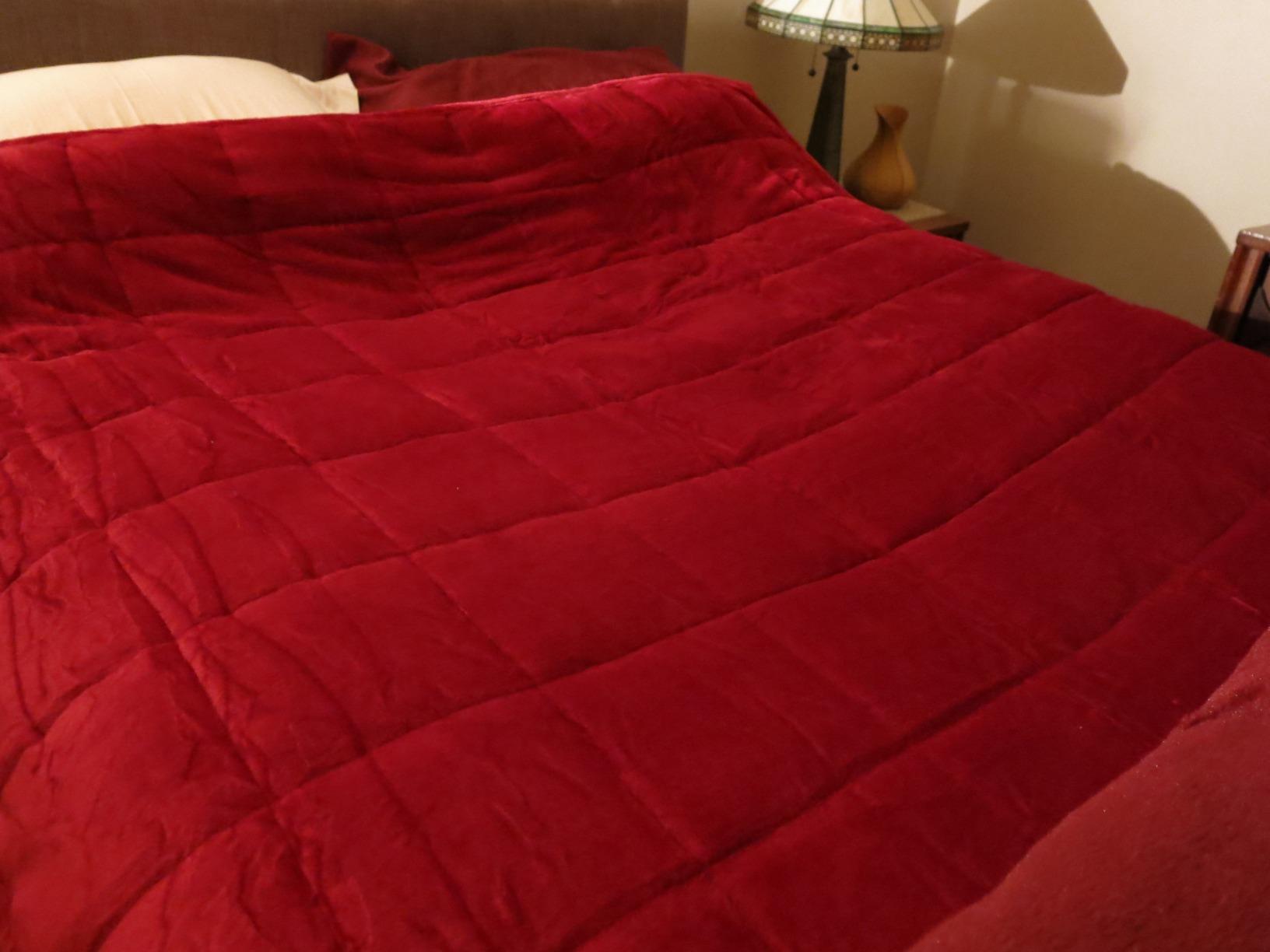 Wemore Weighted Blanket for Adult 15lbs Sherpa Fleece Queen 60